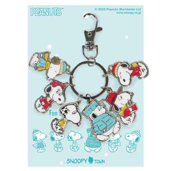 【訂貨】Snoopy Town Brother Fair 2026「snowy day」- 鑰匙扣