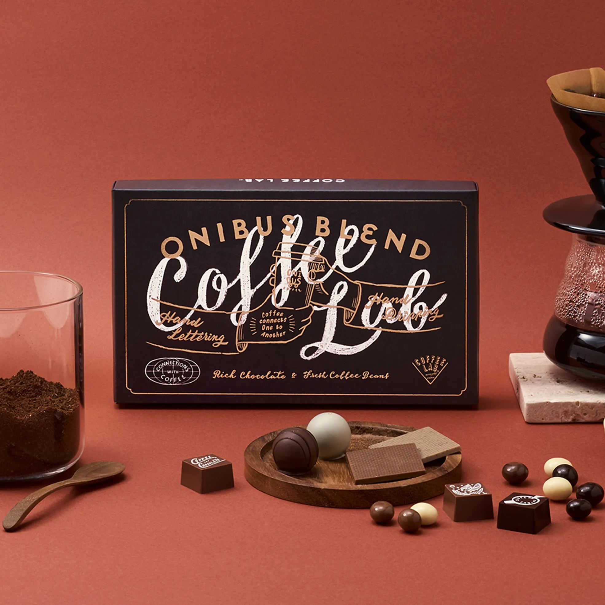 【預訂｜2月】情人節限定 - Morozoff x Coffee Lab 雜錦朱古力（ONIBUS BLEND）