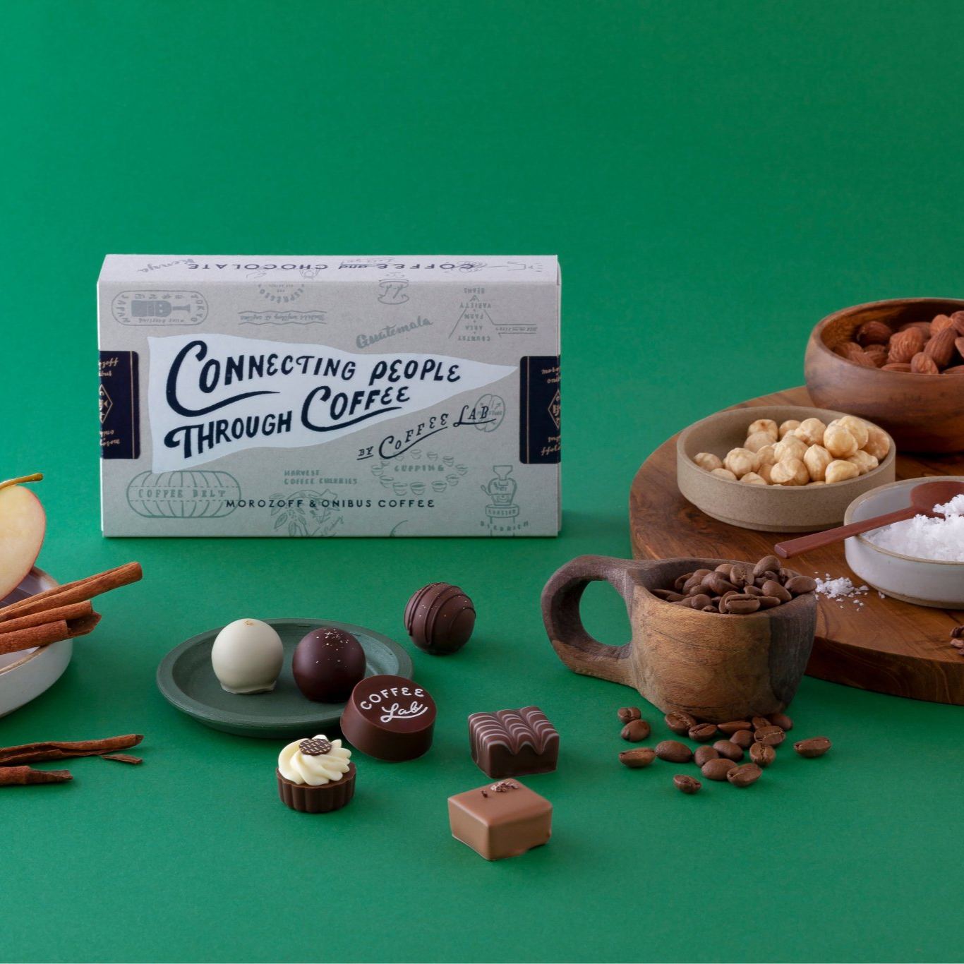 【預訂｜2月】情人節限定 - Morozoff x Coffee Lab 雜錦朱古力 (ONIBUS CHOCOLAT)