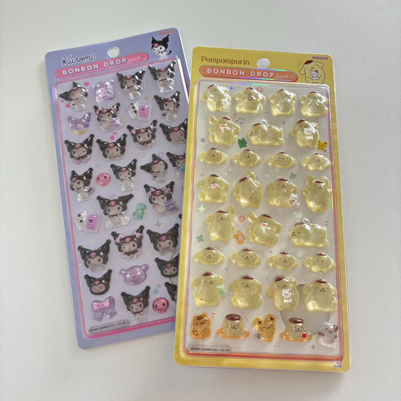 【訂貨】Sanrio Bonbon Drop 立體貼紙 水晶貼紙