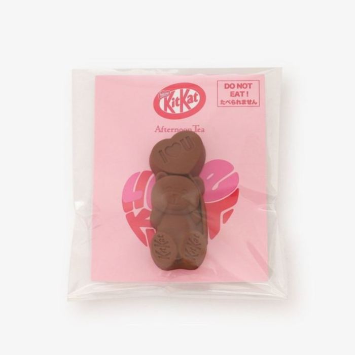 【預訂｜2月】Kitkat x Afternoon Tea Heartful Bear 情人節限定小熊系列 - 磁石 磁鐵貼