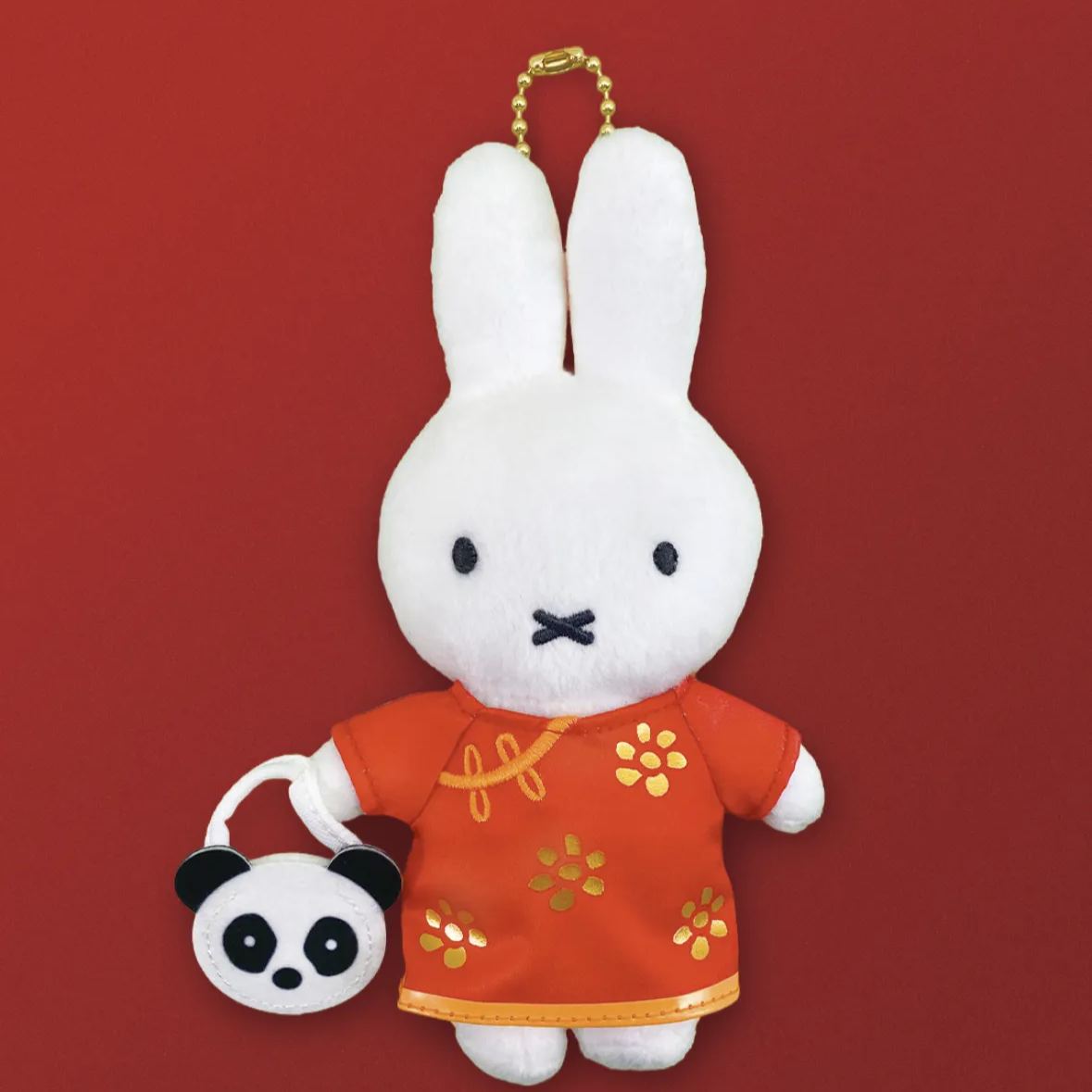 【訂貨】Miffy Style 限定 熊貓旗袍 Miffy 掛飾