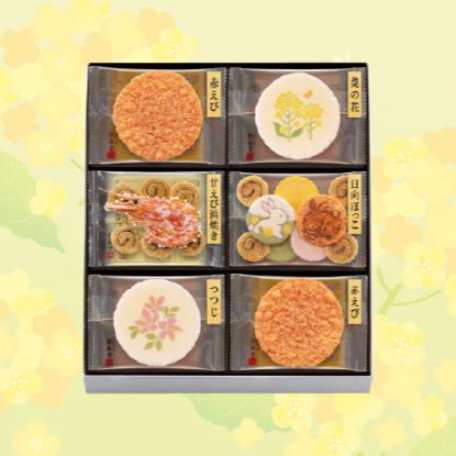 【訂貨】日本桂新堂 仙貝 蝦餅禮盒（春季）