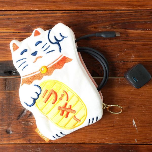 【訂貨】BEAMS JAPAN 招財貓 小物收納袋