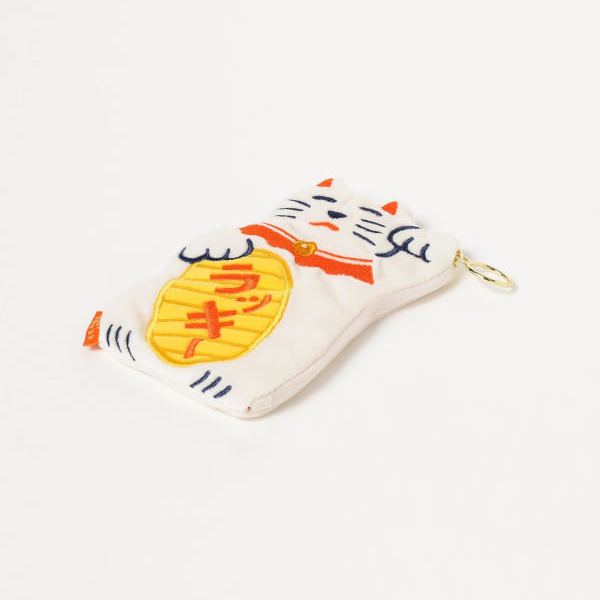 【訂貨】BEAMS JAPAN 招財貓 小物收納袋