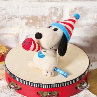 【預訂】Peanuts Retorons 心齋橋限定款  Snoopy Party帽 豆袋公仔
