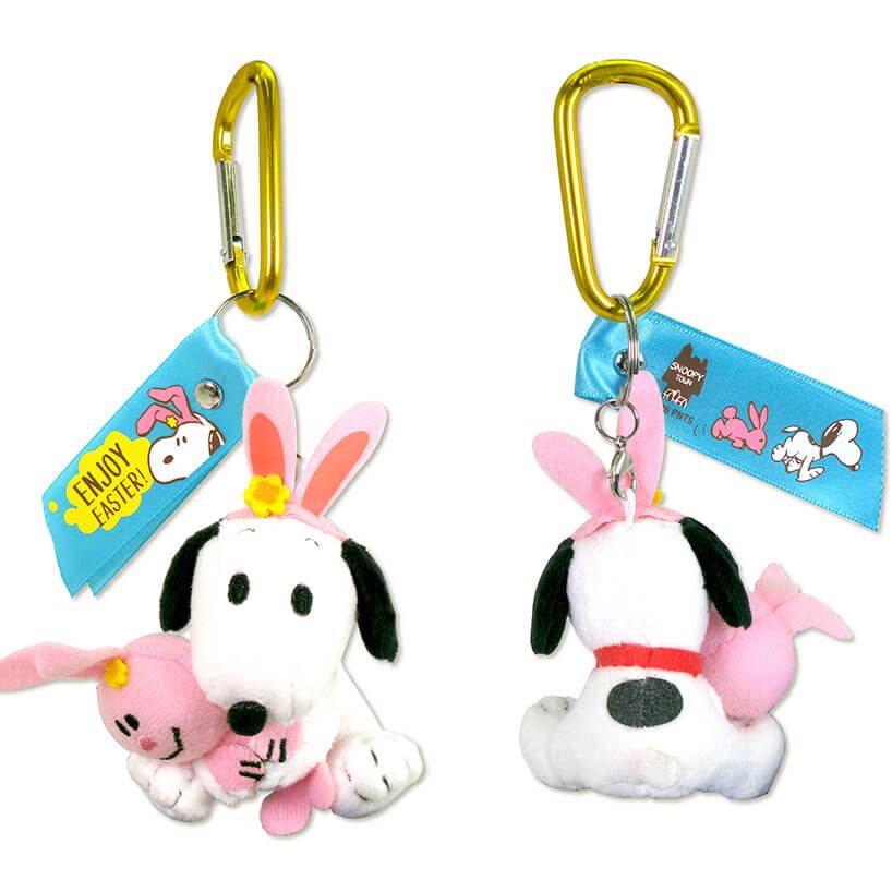 【預訂】Snoopy Town Easter 2026「LET’S PARTY WITH Bunnies!」復活節系列 - 公仔掛飾（白）