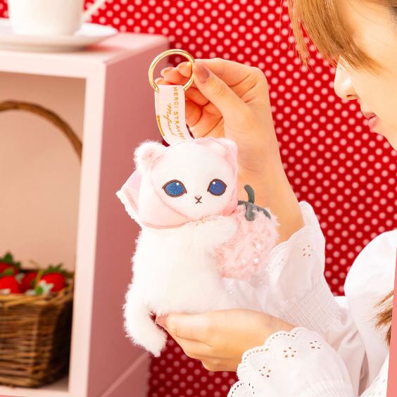 【訂貨】Mofusand MERCI STRAWBERRY 草莓系列 公仔掛飾 