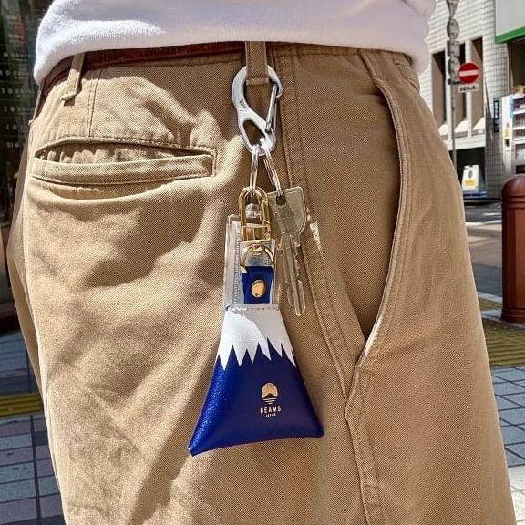 【訂貨】BEAMS JAPAN MISTY LAYER 富士山造型 散銀包 零錢包