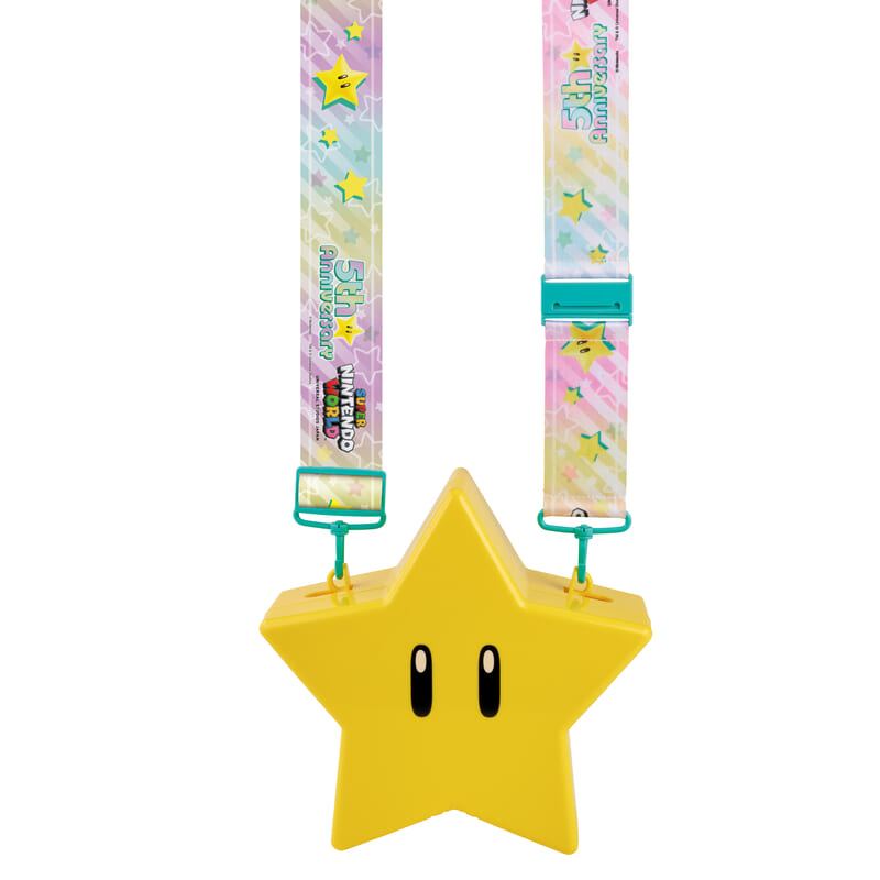 【訂貨】USJ 任天堂世界 Mario園區 5週年限定 - 星星爆谷桶 爆米花桶 彩色閃燈 發聲