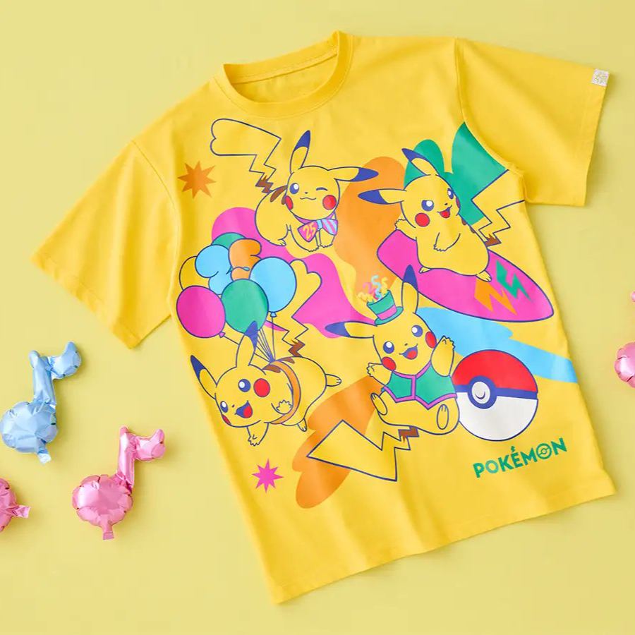【訂貨】USJ 25th Discover U 週年紀念系列 - Pokemon 寶可夢 小童短袖 Tshirt