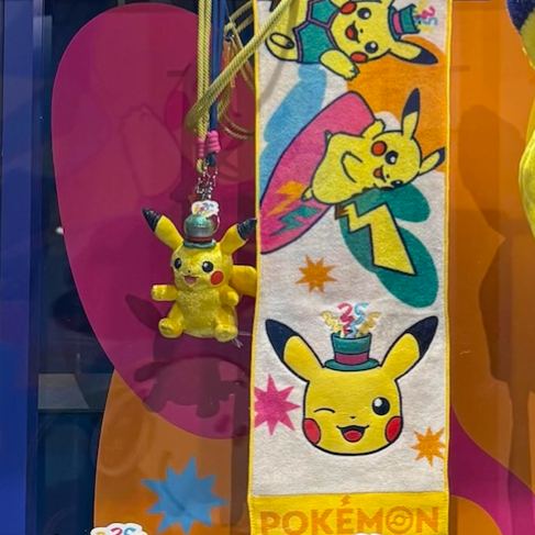 【訂貨】USJ 25th Discover U 週年紀念系列 - Pokemon 寶可夢 比卡超掛頸運動毛巾
