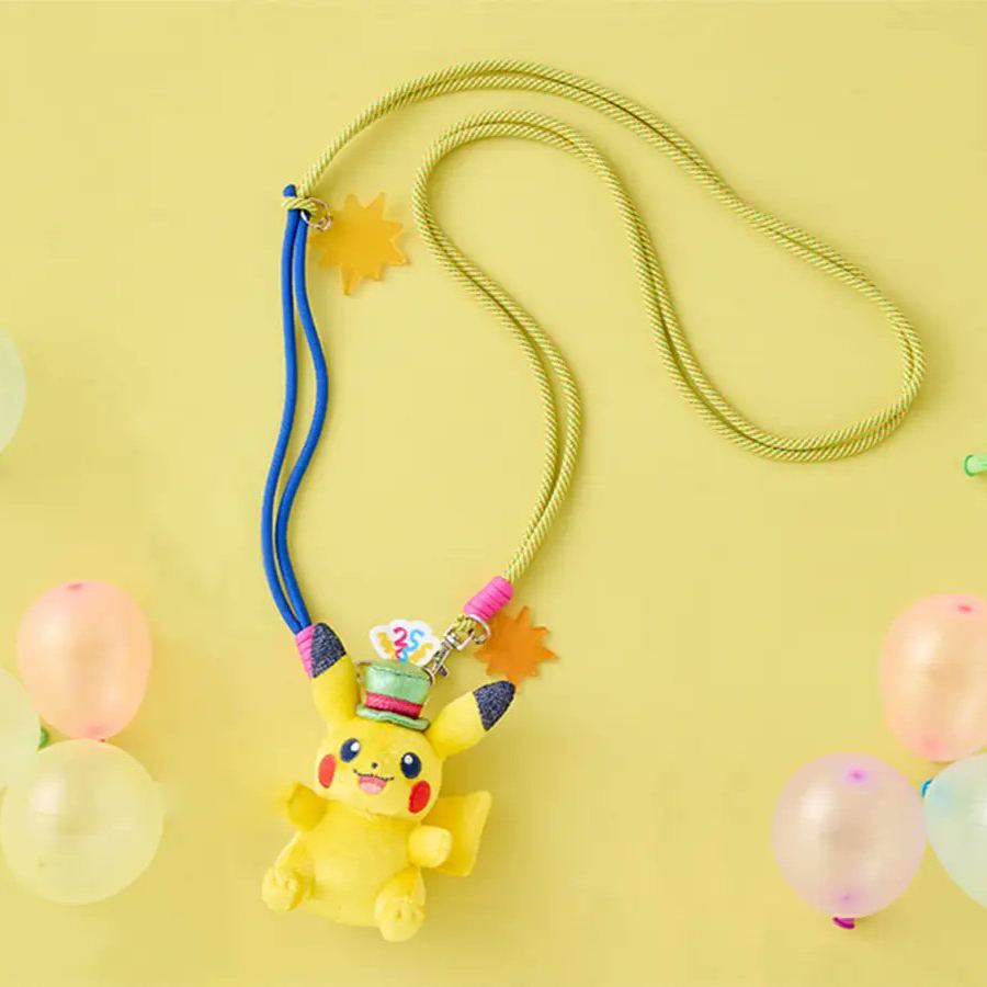 【訂貨】USJ 25th Discover U 週年紀念系列 - Pokemon 寶可夢 比卡超公仔連掛繩