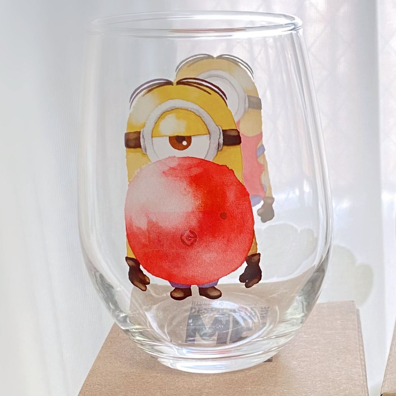 【現貨】Minions Stuart Bubble Gum 玻璃杯