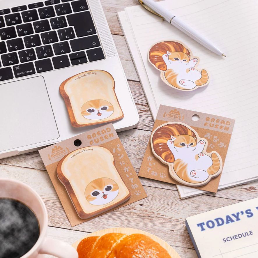 【預訂｜5月】Mofusand mofumofu Bakery - 文具 便條貼