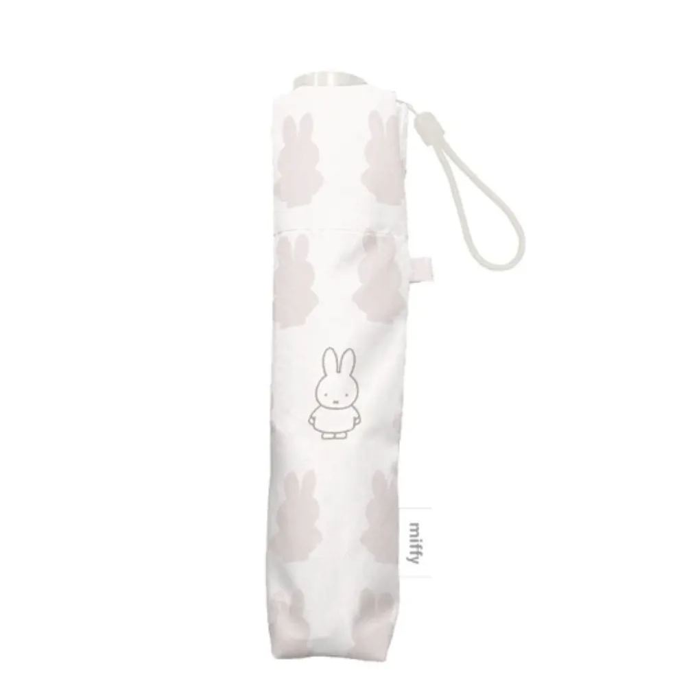 【訂貨】Miffy 100%遮光晴雨兩用 超輕量 折傘 縮骨遮 - 剪影