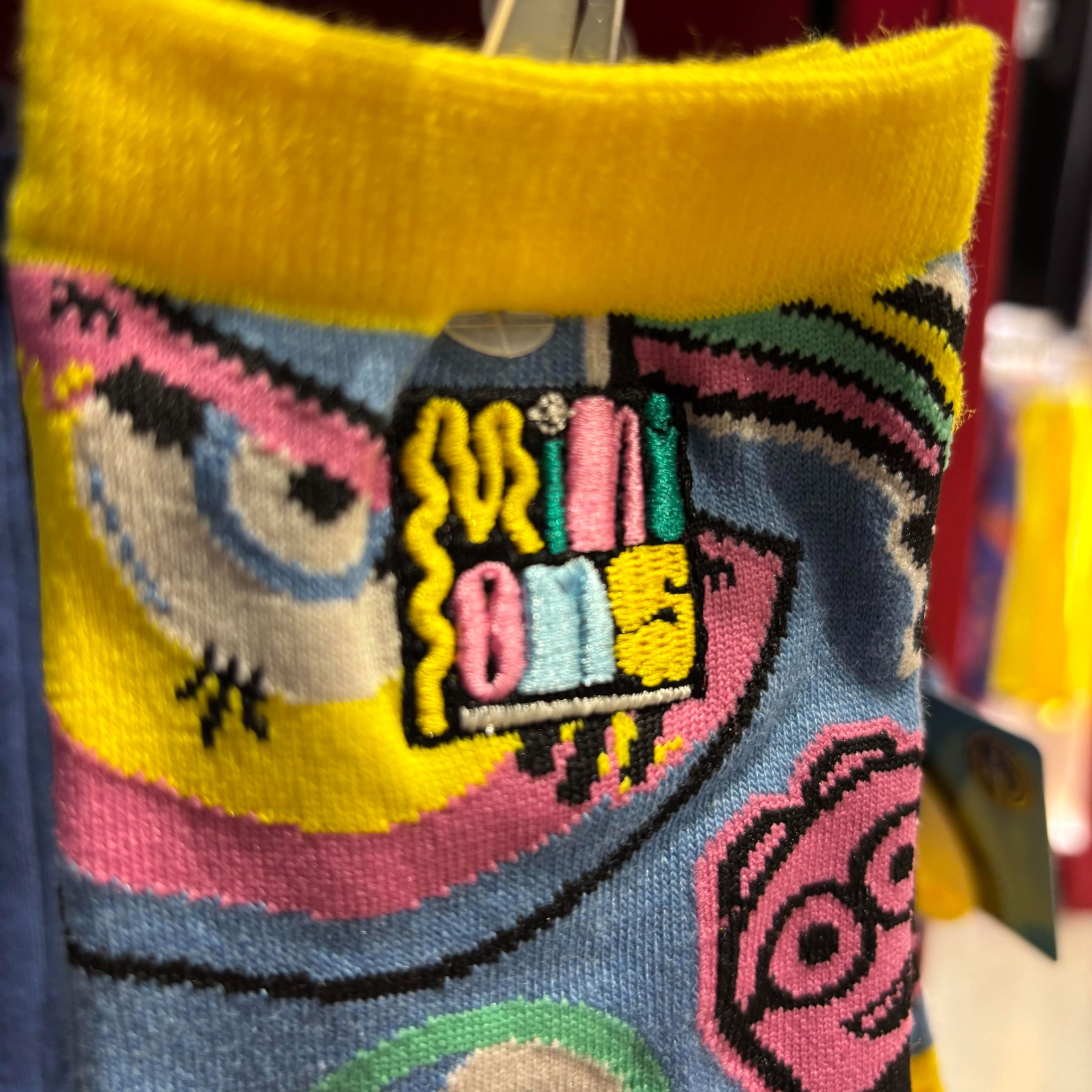 【訂貨】USJ Minions 迷你兵團 小小兵 彩色成人短襪