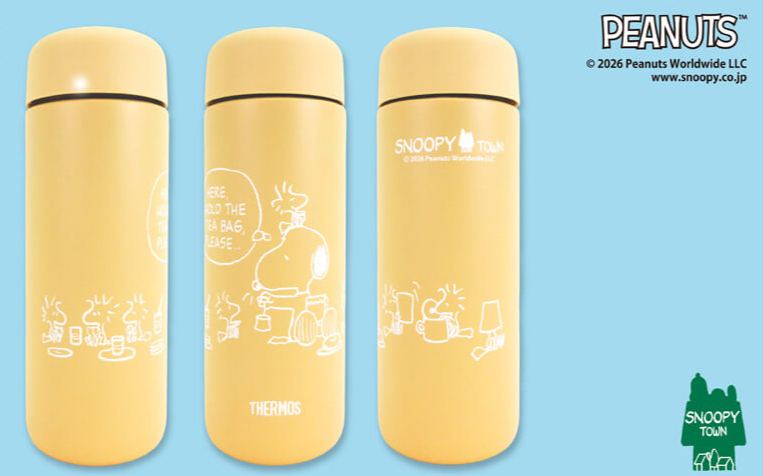 【預訂｜6月底】Snoopy Town Woodstock Fair 糊塗塌客 期間限定店 - Thermos 保溫瓶 0.5L