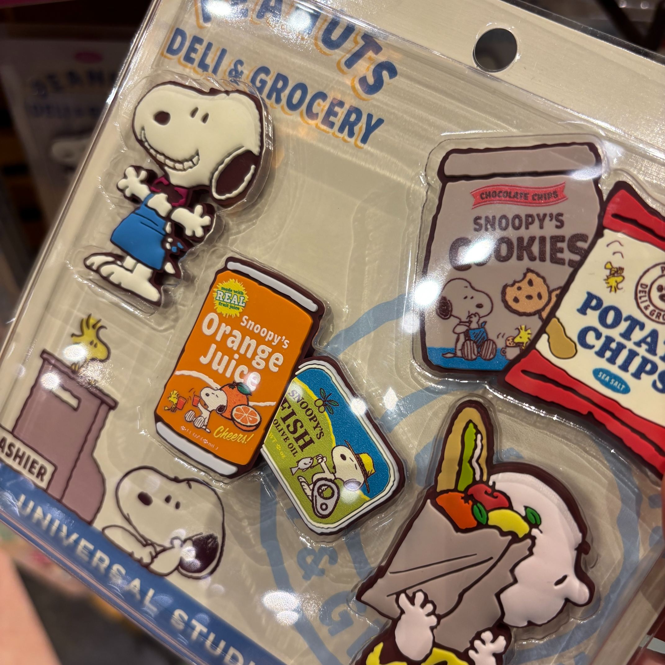 【訂貨】USJ Peanuts DELI & GROCERY Snoopy 磁石套裝 磁鐵貼