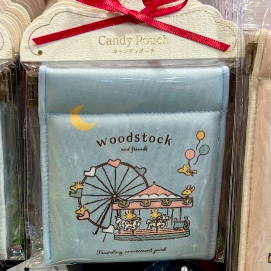 【預訂|7月】Woodstock 糊塗塌客 遊樂場 嘉年華系列 - 迷你收納袋 防霧眼鏡布 鑰匙夾