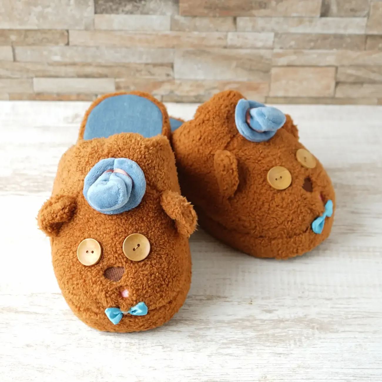 【訂貨】MINIONS in DENIM STREET Tim Bear 居家拖鞋