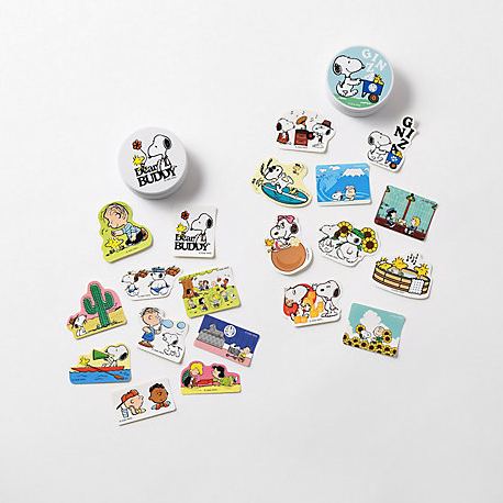 【預訂｜8月】Snoopy in Ginza 銀座展 2026 - 貼紙連鐵罐