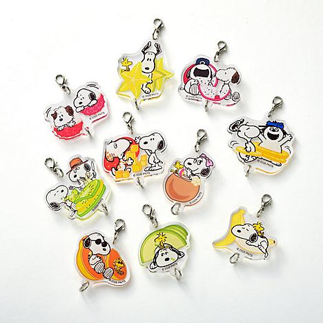 【預訂｜8月】Snoopy in Ginza 銀座展 2026 - 亞加力小吊飾 (隨機抽)
