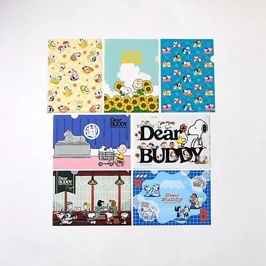 【預訂｜8月】Snoopy in Ginza 銀座展 2026 - A4 Clear File