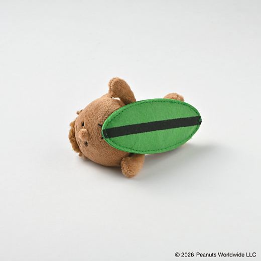 【預訂｜8月】Snoopy in Ginza 銀座展 2026 - SNOOPY’S SURF SHOP 行山扣 滑浪公仔掛飾 (FRANKLIN)