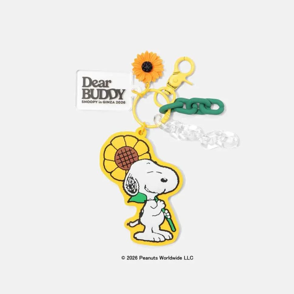 【預訂｜8月】Snoopy in Ginza 銀座展 2026 DEAR BUDDY 系列 - Snoopy 太陽花掛飾
