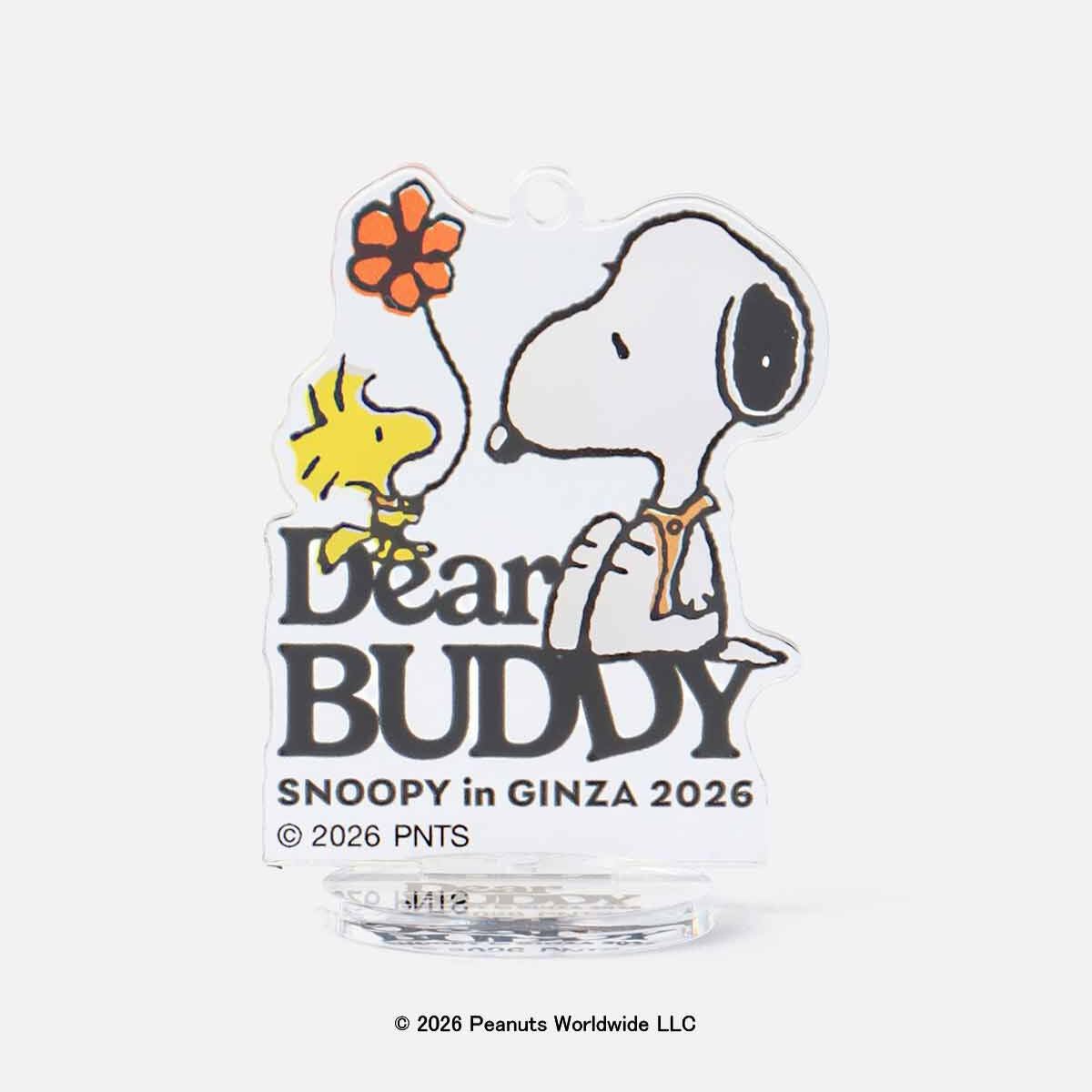 【預訂｜8月】Snoopy in Ginza 銀座展 2026 DEAR BUDDY 系列 - 立牌（隨機抽）