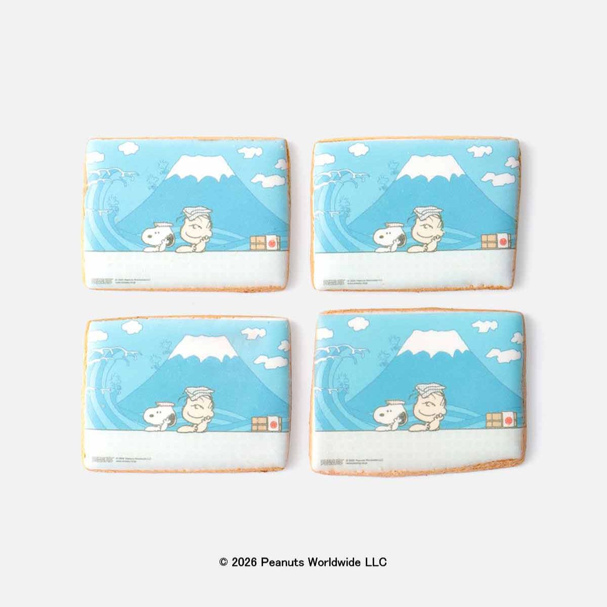 【預訂｜8月】Snoopy in Ginza 銀座展 2026 DEAR BUDDY 系列 - 曲奇罐（富士山 錢湯）