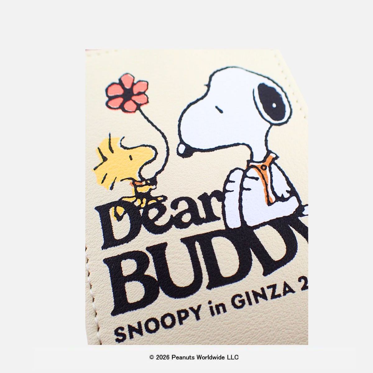 【預訂｜8月】Snoopy in Ginza 銀座展 2026 DEAR BUDDY 系列 - 卡套 證件套