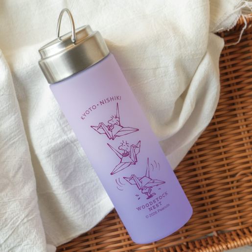 【訂貨】Woodstock Nest Handle Clear Bottle 水樽 (京都錦市場限定款)