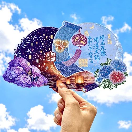 【訂貨｜8月中】埼玉厄除け開運大師御朱印｜7月17日截數