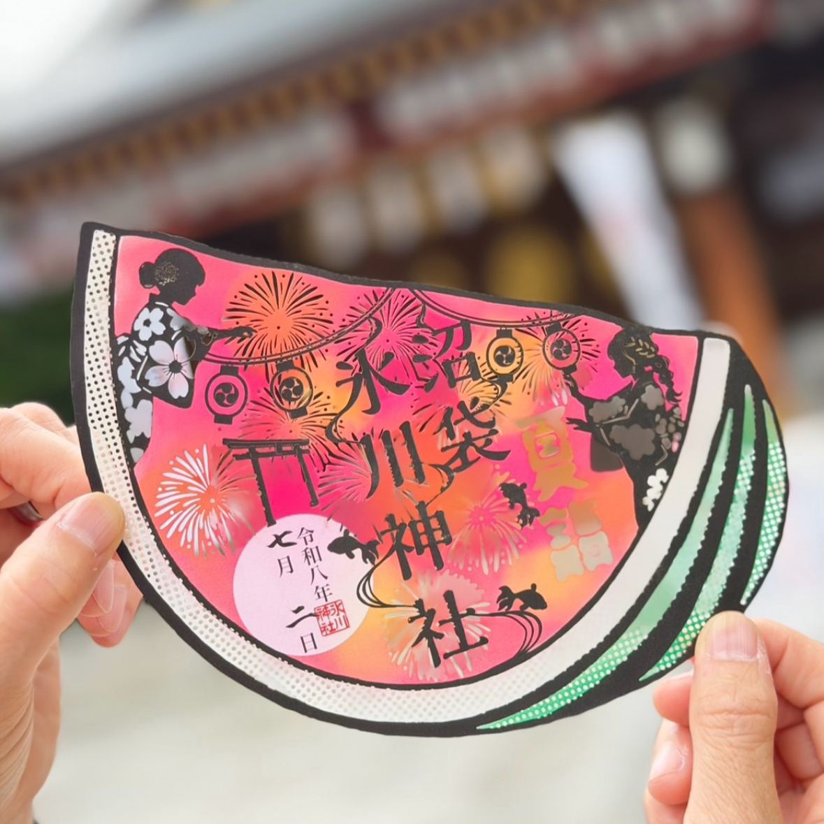 【訂貨｜8月中】沼袋氷川神社御朱印｜7月17日截數