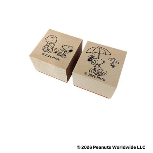 Umeda Snoopy Fest. 2026 Limited Edition - Wooden Stamp 30x30mm