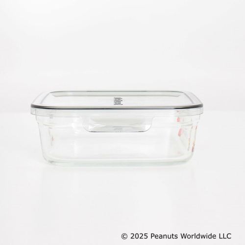 Umeda Snoopy Fest. 2026 - Peanuts Life & Times Glass Food Storage Container Bento Box