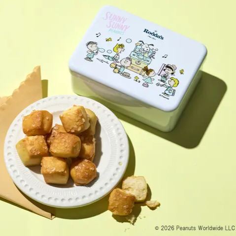 【預訂｜9月】Umeda Snoopy Fest. 2026 阪急展限定 - Rodda's Rock Scone 一口迷你鬆餅