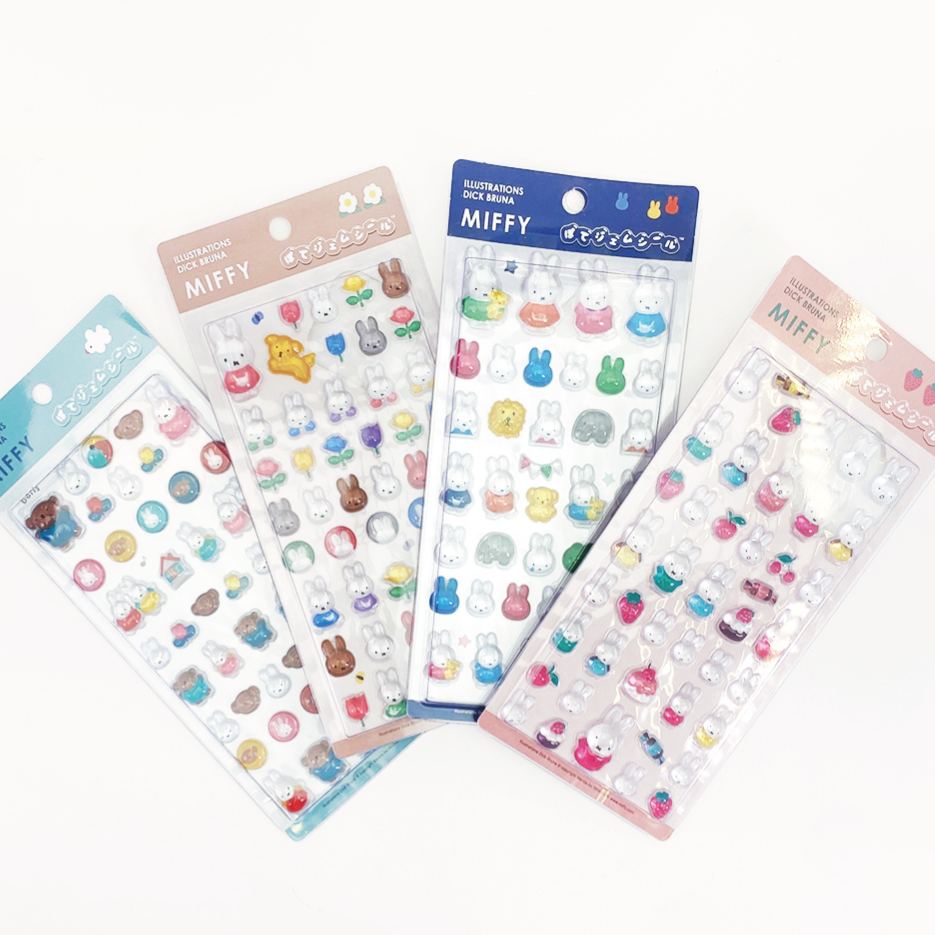 【訂貨】Miffy 立體透明貼紙 