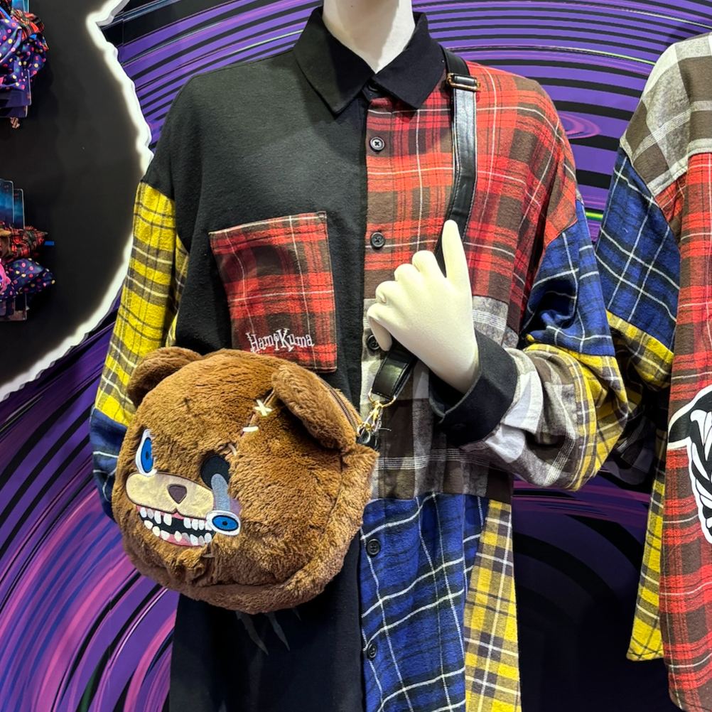 【訂貨】USJ Halloween - Hami-kuma 大頭單肩包 斜揹袋 Shoulder Bag