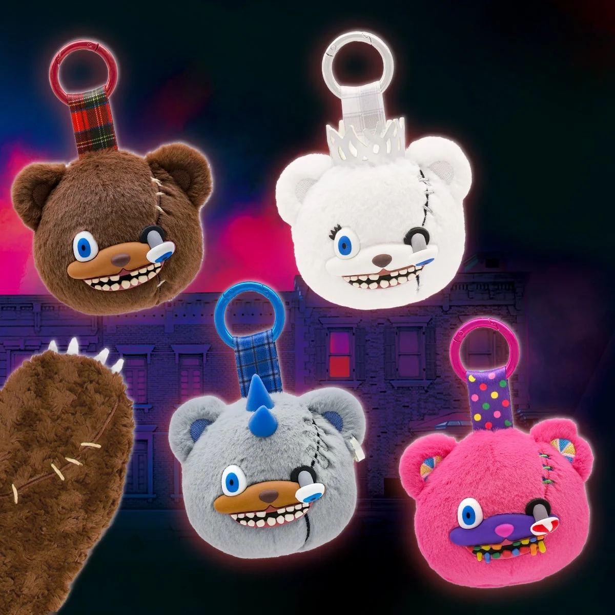 【訂貨】USJ Halloween - Hami-kuma 熊仔頭掛飾
