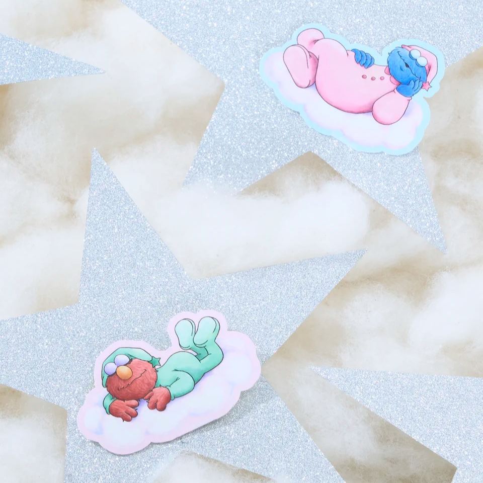 Sesame Street Market Sleepy Days Series - Stickers