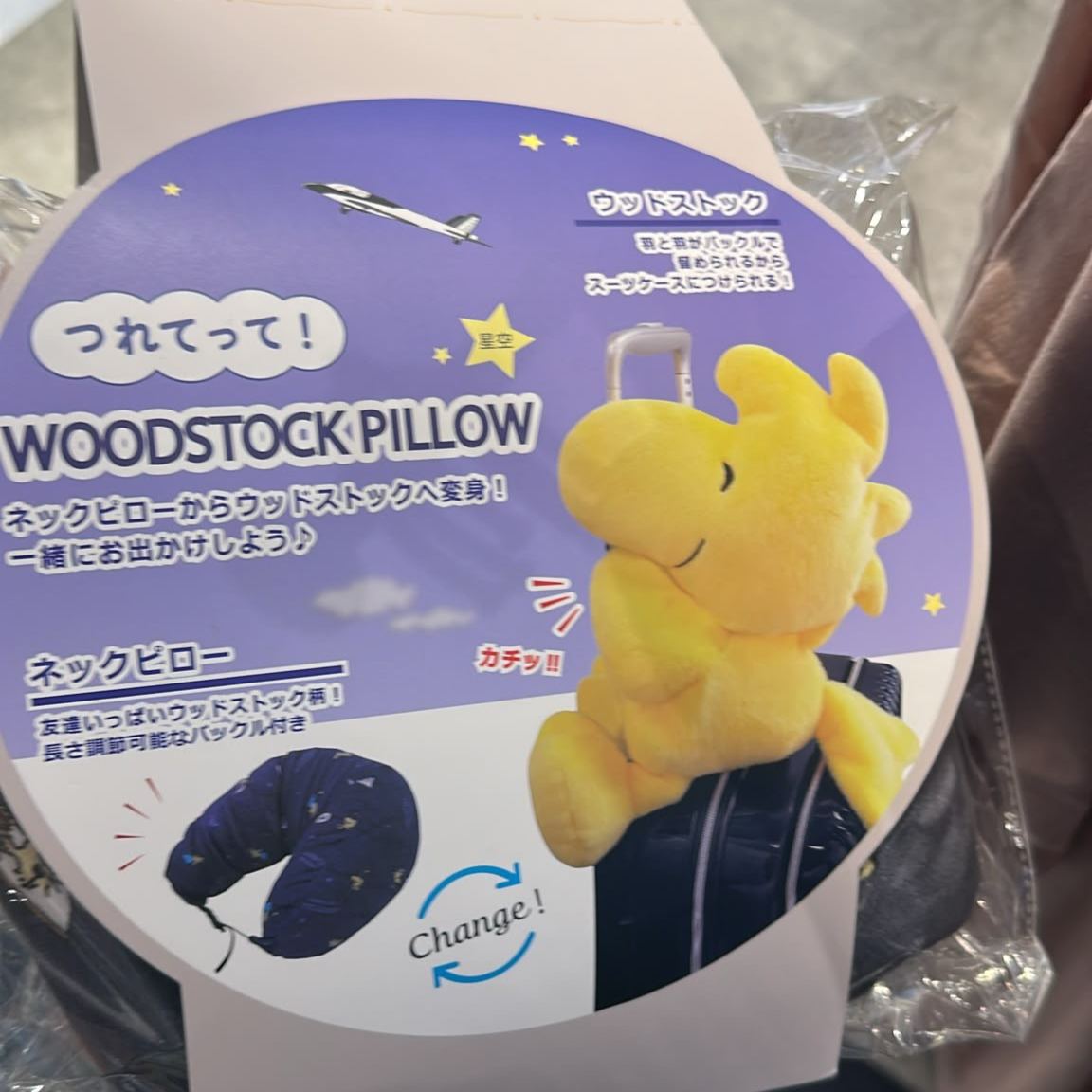 【訂貨】Woodstock 兩用旅行頸枕 Travel Pillow (星空)