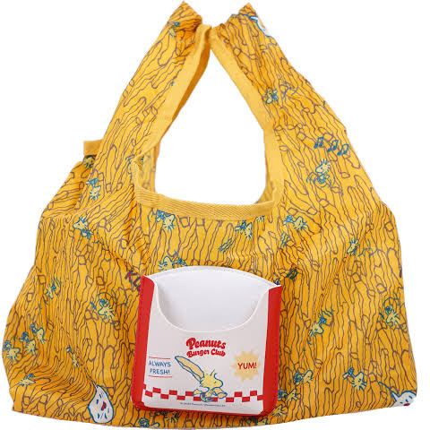 【訂貨】Snoopy 史努比 x Family Mart 日本全家便利店限定 - Woodstock 薯條造型 環保袋 購物袋