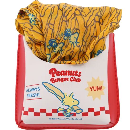 【訂貨】Snoopy 史努比 x Family Mart 日本全家便利店限定 - Woodstock 薯條造型 環保袋 購物袋