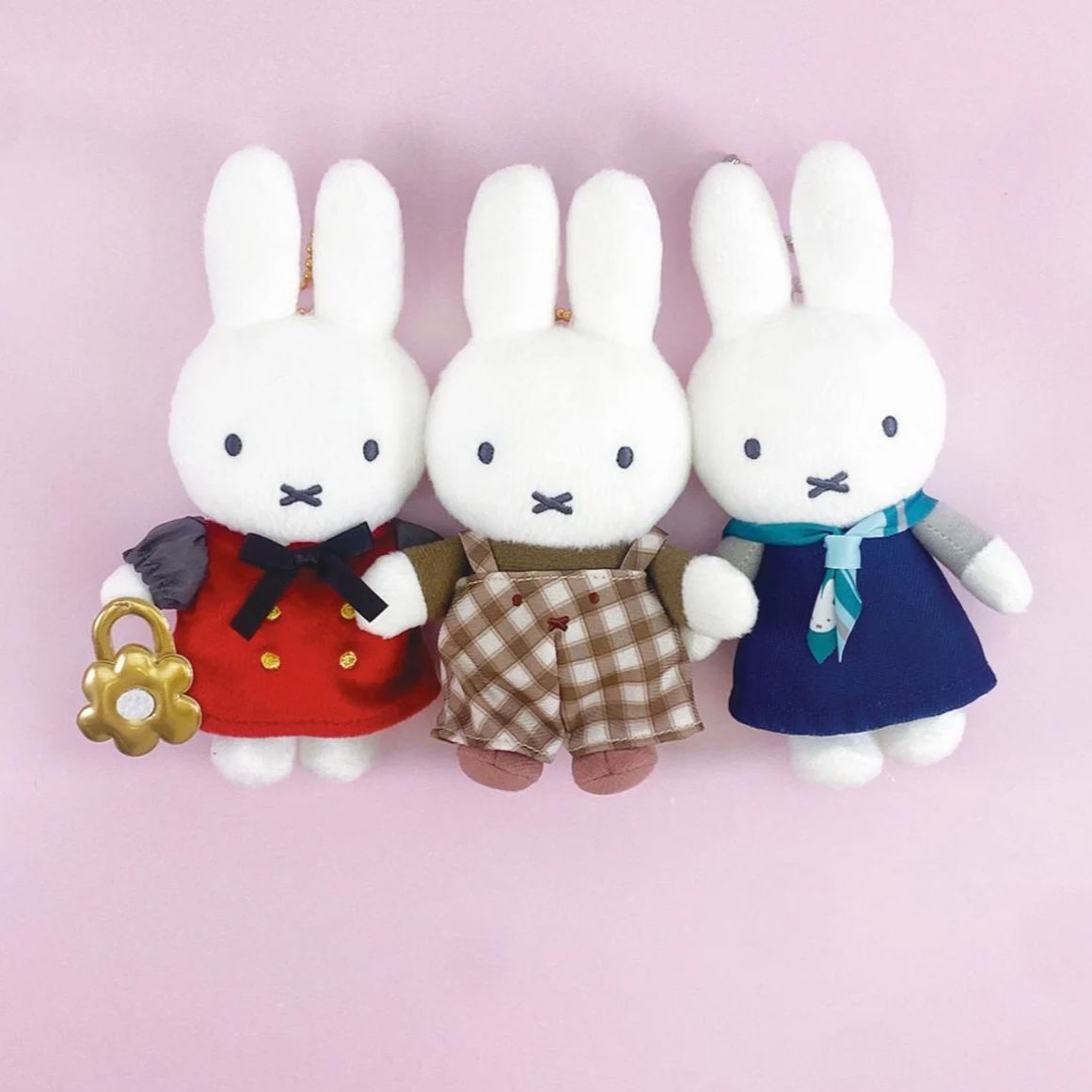 【預訂】Miffy Style Pop Up Shop 限定 - 秋裝 Miffy 公仔 毛絨玩偶 掛飾