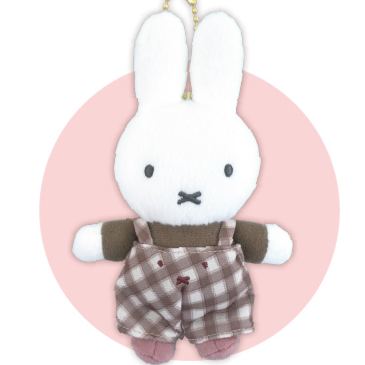 【預訂】Miffy Style Pop Up Shop 限定 - 秋裝 Miffy 公仔 毛絨玩偶 掛飾