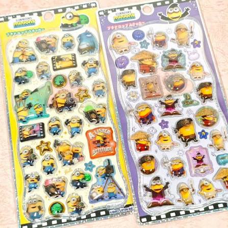 [Order] Minions & Monsters 3D Stickers