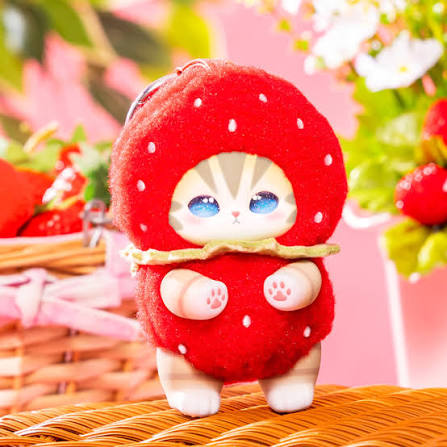 【預訂｜10月】Mofusand Kiramekko Fruity Kittens 水果貓 掛飾公仔 盲盒